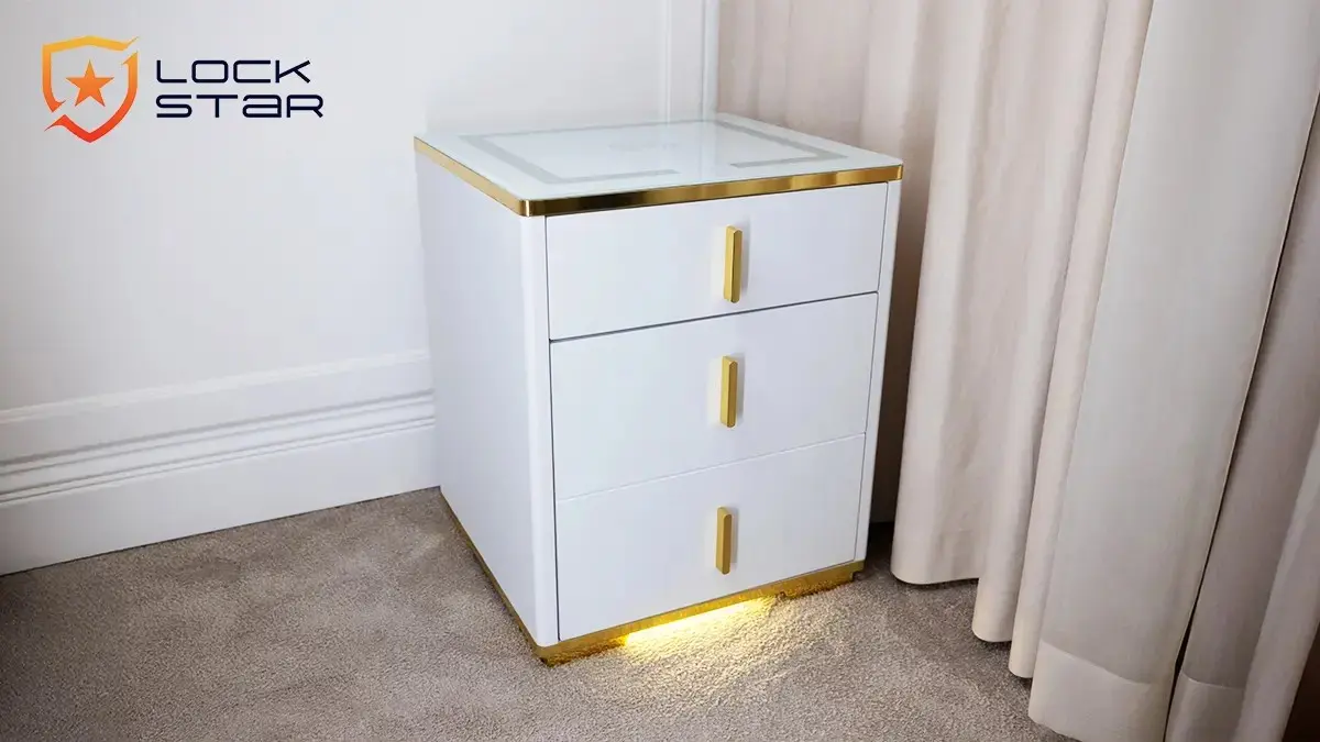 Extralink Lock Star elektroniskais seifs ar indukcijas uzlādi Photo 3