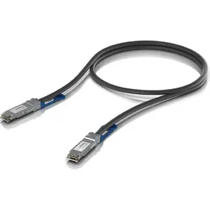 Кабель прямого присоединения Ubiquiti UACC-DAC-QSFP28-3M QSFP28–QSFP28, 3 м, черный