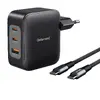 INTENSO W100ACC+C520C 100W GaN адаптер Photo 8