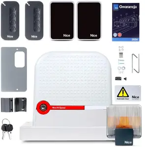 Комплект привода для раздвижных ворот nice ROBUS 600 HI-SPEED MyGO, модель RBS600HSBDKCE, для жилых и легких коммерческих ворот