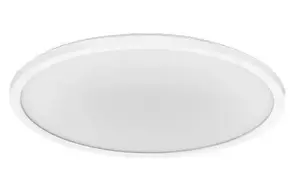 Table and Pendant Lamp Ledvance SMART ORBIS UL SLIM BL 400 RGBTW WT — smart RGB+Tunable White lighting
