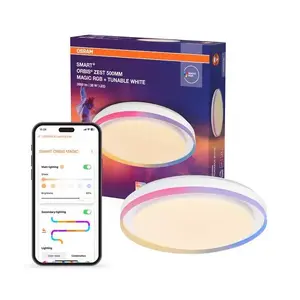 Pakarināms lukturis Ledvance HANGING LAMP WIFI 38W 3800lm RGBTW 50cm — Wi‑Fi RGBW LED, 3800 lm, 38 W