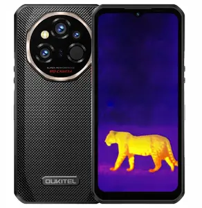 Viedtālrunis OukiTel WP55 Ultra Thermal 6,6" 12GB RAM 512GB 11000mAh melns