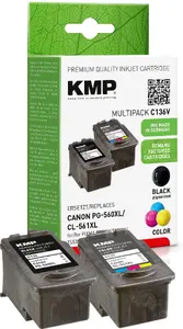 Ink cartridge multipack Legrand 1581,4005 compatible for Canon — High (XL) Yield Black, Cyan, Magenta, Yellow (3 pcs)
