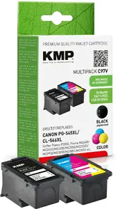 Legrand KMP C97V Compatible Ink Cartridges 2-pack High (XL) Yield Black 15 ml / Colour 13 ml
