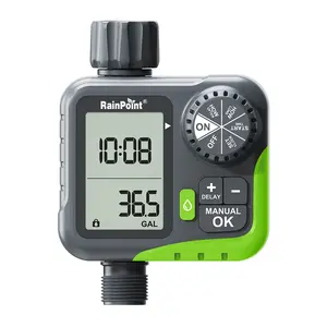 Irrigation controller RainPoint ITV117 with water usage limiter