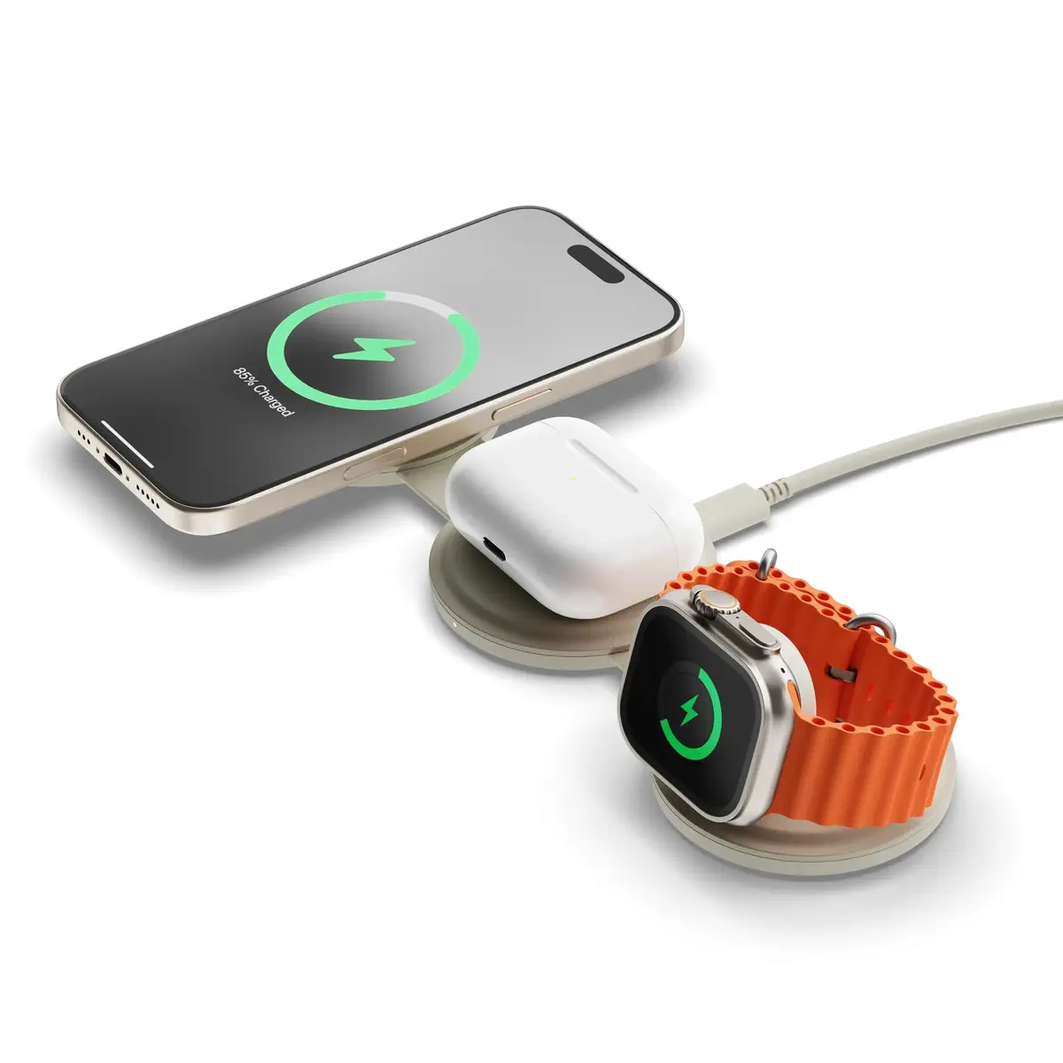 Satechi OntheGo 3‑в‑1 беспроводное 15 Вт Photo 5