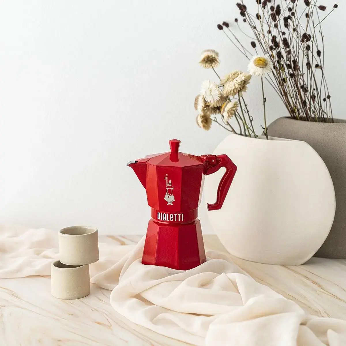 Moka kanna Bialetti Moka Exclusive sarkanā Photo 2