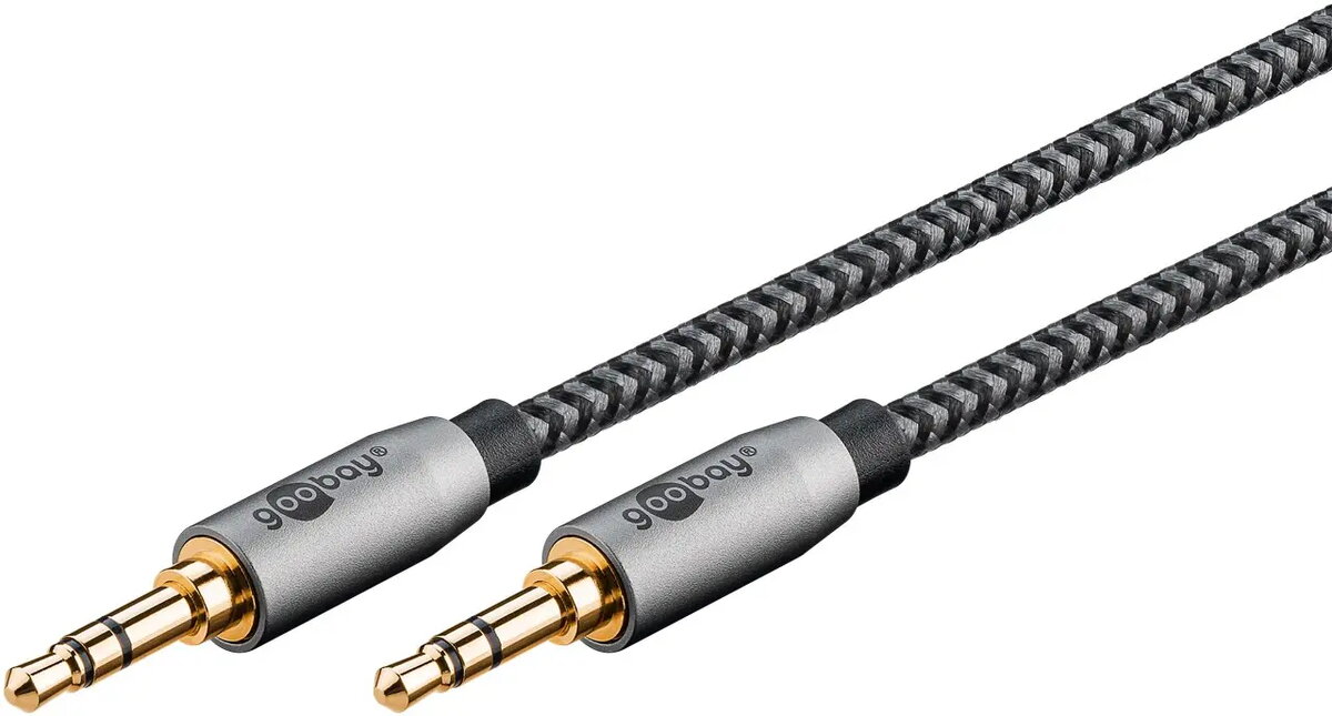 Goobay 65272 audio kabelis ar 3