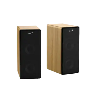 Speakers Genius SP-HF1220BT — wired/wireless desktop speakers with Bluetooth, wooden enclosure