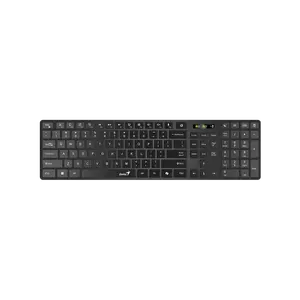 Клавиатура Genius Slimstar 7250BT + Copilot — беспроводная Bluetooth, чёрная, с клавишей Copilot