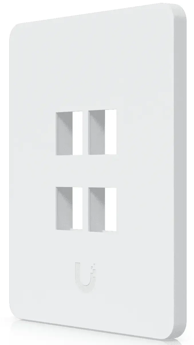 UBIQUITI UACC-WP-KEYSTONE-V-4P накладка 4-портовая Photo 2