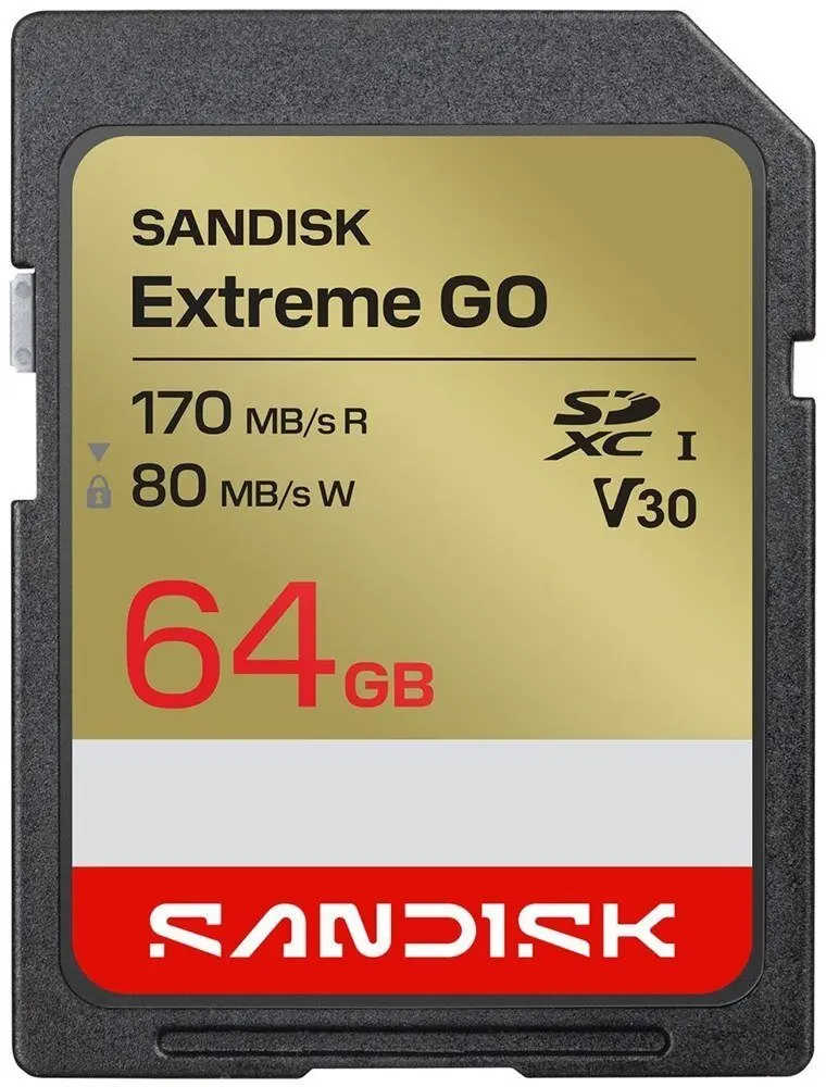 SanDisk Extreme GO 64 GB SDXC