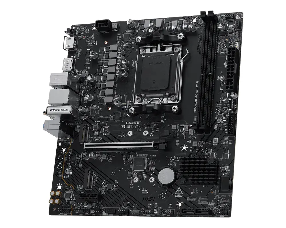 MSI Pro A620AM-G EVO WIFI motherboard Photo 4