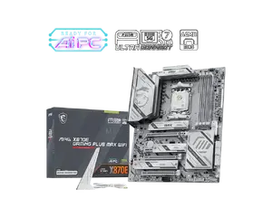 MSI MAG X870E GAMING PLUS MAX WIFI | Processor family AMD | Processor socket AM5 | DDR5 | Supported hard disk drive interfaces SATA, M.2 | Number of SATA connectors 4