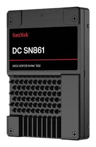 SSD SANDISK DC SN861 1.92 TB U.2 PCIe 5.0 NVMe, Read 13700 MB/s, Write 3600 MB/s