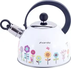 Stainless Steel Whistling Kettle Kamille KM-1079 1.8L
