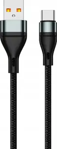 USB-C kabelis Jellico B16 3.1A 1 m — Jellico USB datu kabelis, melns