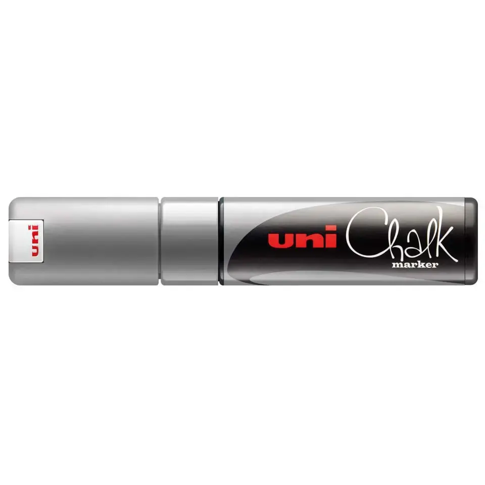 Uni-Ball ChalkGlass PWE-8K меловой маркер Серебро Photo 2