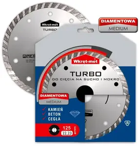Diamond Cutting Blade Quantec TDT-125M 125 mm — Dry and Wet Cutting
