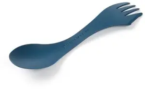 Spork camping utensil Light My Fire Spork original BIO — blue, 1-person, biodegradable