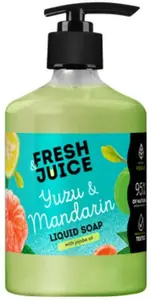 Дозатор жидкого мыла Elfa Pharm FRESH JUICE Yuzu и Мандарин 460 мл