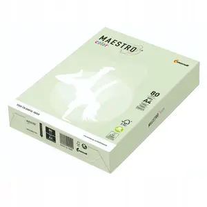 Kopējamā papīra Maestro Color A4 80 g/m² pasteļkrāsa Ircha, 500 loksnes