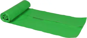 Garbage Bags Abena Säckko-Boy 60 L, green, LDPE/recycled, 55x103 cm, 150 pcs (15 rolls x 10)