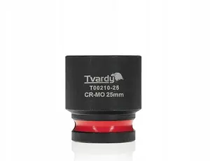 Impact Socket 1/2" 6-point 25 mm CR-MO Tvardy