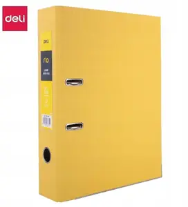Ring Binder DEI/DELI Rio A4 2-ring 76 mm spine yellow