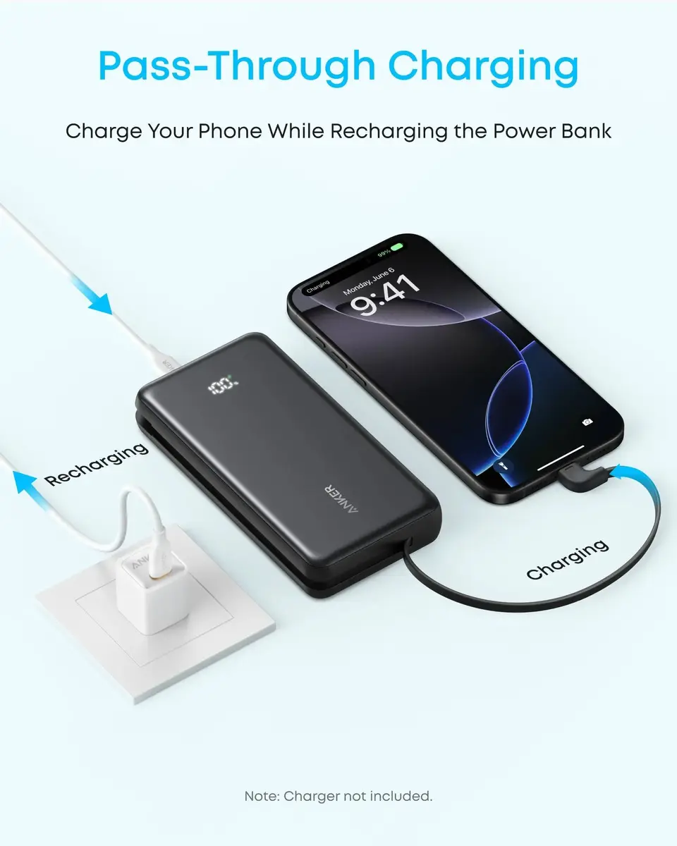 Anker Zolo Power Bank 20000мАч 22.5Вт Photo 7