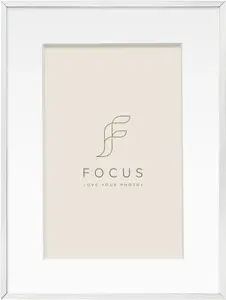 Photo Frame focus Aster Silver — fits 30x40 cm frame / 20x30 cm print