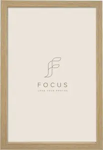 Photo frame focus Grace Oak 24x30 by focus — wooden frame for 24×30 cm photos