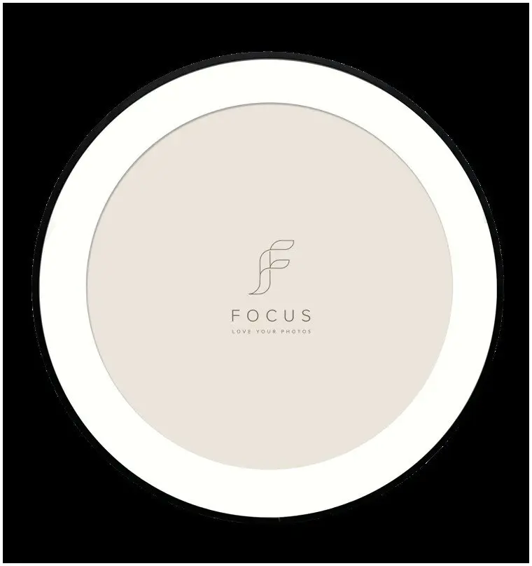 Foto rāmītis focus Aster Round Black