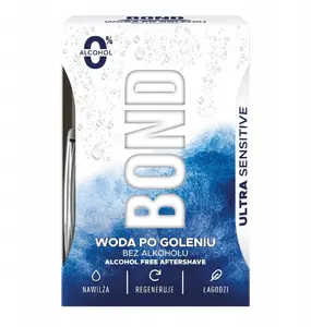 Aftershave Balm Bond Ultra Sensitive Alcohol-Free 100 ml