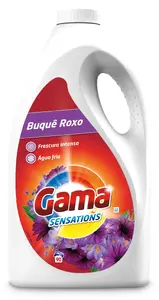 Laundry Gel ga.ma 4.05 L, fragrance Buque Roxo, liquid detergent for washing