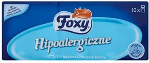 Foxy hipoalerģiskas higiēniskās salvetes, nekairina ādu, 10 gab., 1 iepakojums