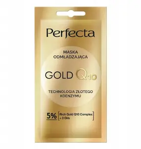 DAX PERFECTA омолаживающая маска для лица Gold Q10 8 мл
