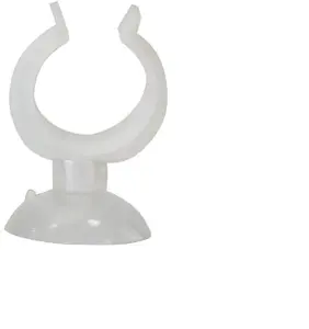 Piestiprināmais piesūknis ar rokturi AQUA DELLA Aqua Natura, caurspīdīgs PVC+PE, 25 x 30 mm