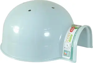 Pet house ZOLUX COSY small plastic igloo for rodents, blue