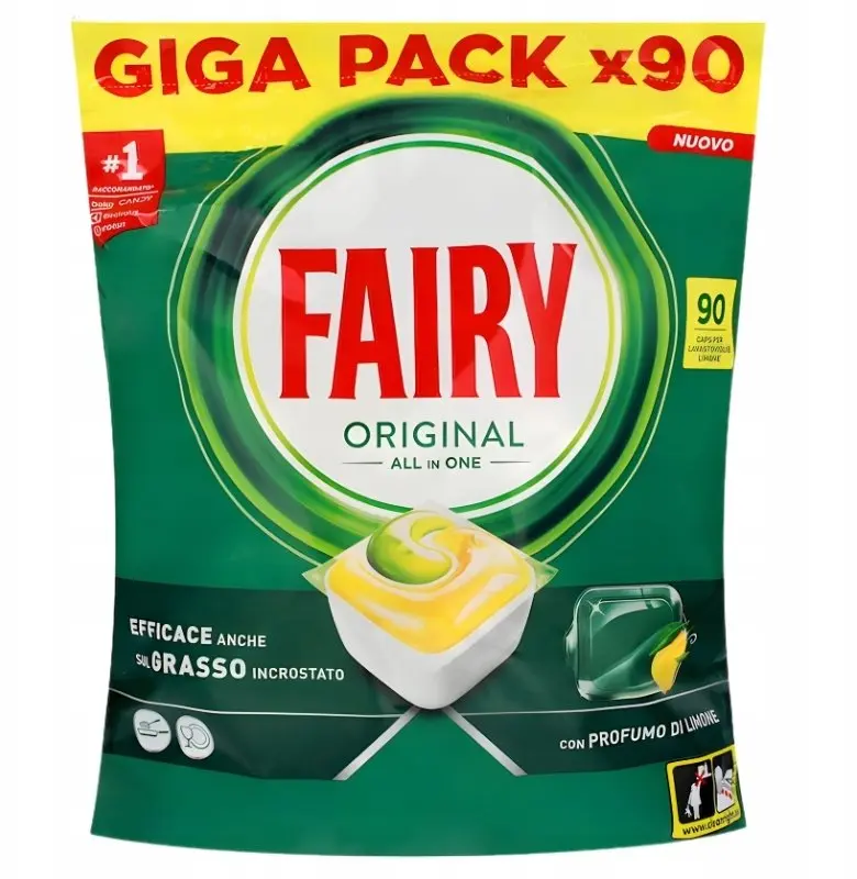 Trauku mazgāšanas kapsulas Procter FAIRY Original