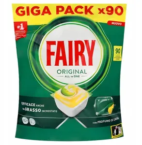 Капсулы для посудомоечной машины Procter FAIRY Original All-In-One — 90 шт., универсальное средство