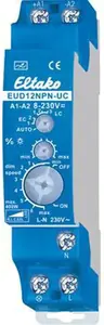 DIN sliedes universāls elektroniskais relejs Eltako EUD12NPN-UC (MPN 21100806, EAN 4010312107843)