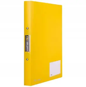 Ring Binder DELI Rio A4 30mm, yellow, 2-ring document binder