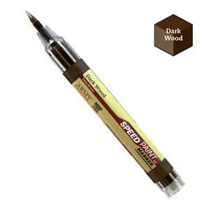 Krāsu marķieris Army Painter Speedpaint 2.0 Marker Dark Wood (brūns) - 1 gab.