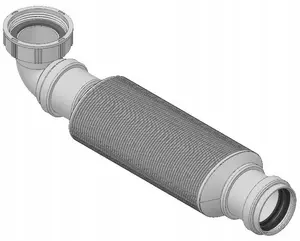 Siphon flat SPC DUCO (Energy & Eco) by SPC – floor/flat drain siphon, model 0000-4376