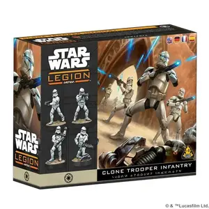 Figūru komplekts Atomic Mass Games Clone Troopers Infantry priekš Star Wars: Legion (daudzkrāsains)