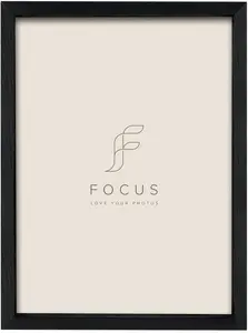 Foto rāmītis Focus Willow melns priekš 10x15 foto — zīmols Focus