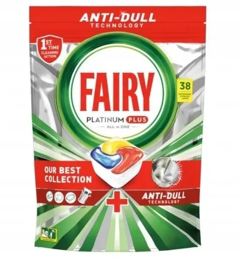 Trauku mazgāšanas kapsulas Procter FAIRY Platinum