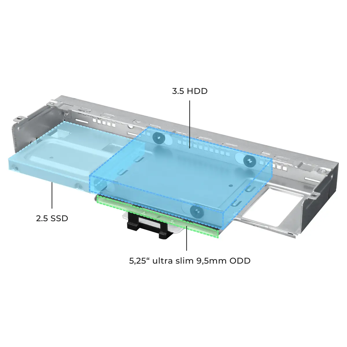 CHIEFTEC DT-10B-300 SFF PC case with 300 W PSU Photo 7